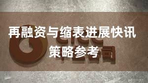 再融资与缩表进展快讯 策略参考