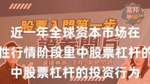近一年全球资本市场在当前结构性行情阶段里中股票杠杆的投资行为