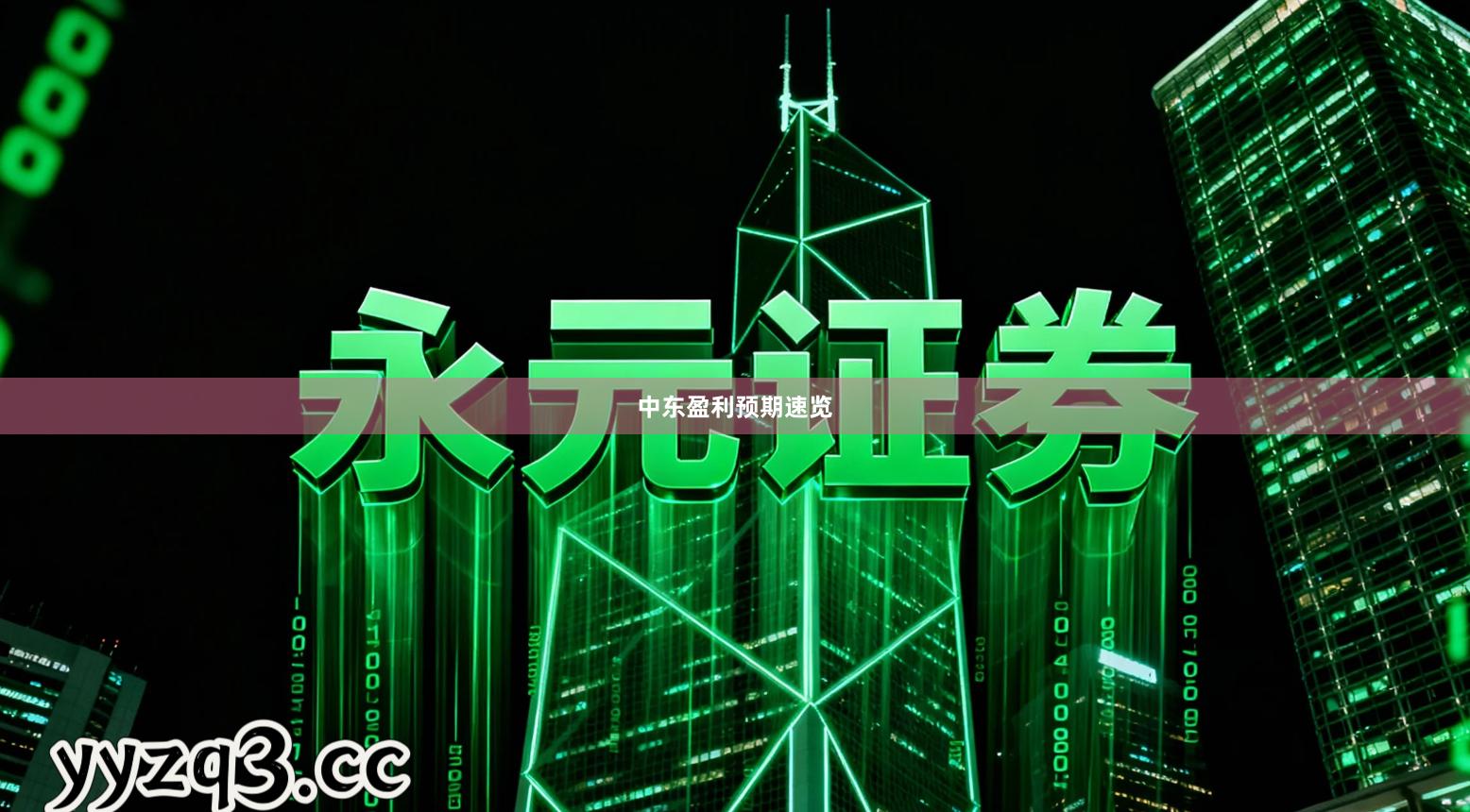 中东盈利预期速览